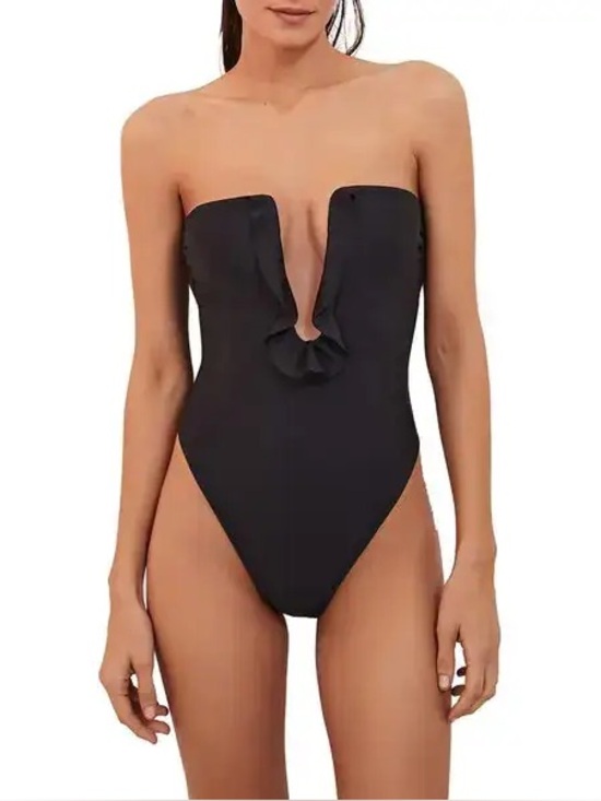 Vix Paula Hermanny Other - Vix Paula Hermanny Chris Plunge Strapless One-Piece Swimsuit
